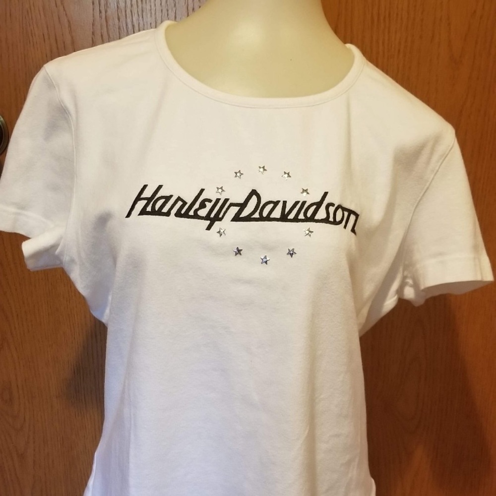 White short sleeve XL Harley Davidson